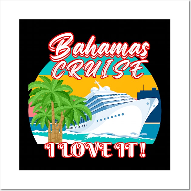 Bahamas Cruise Wall Art by Charlie Dion